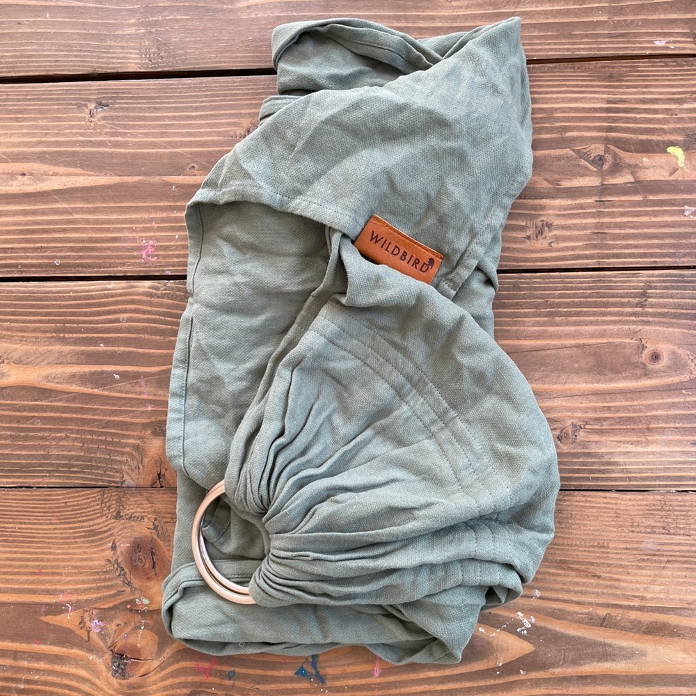 Sage Green Wild bird ring sling